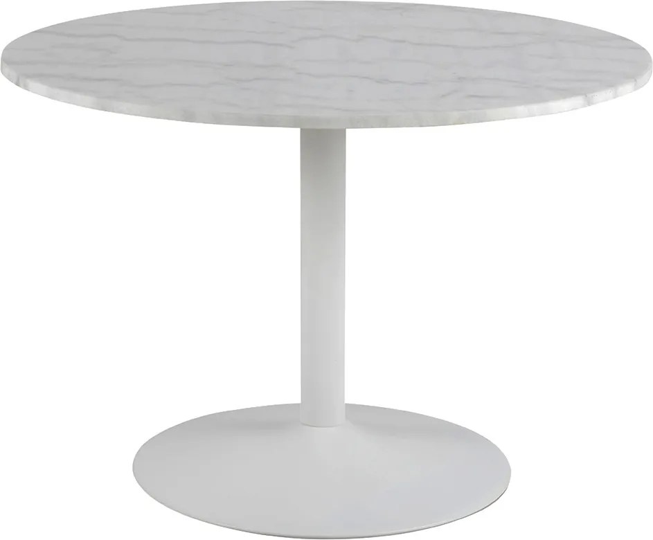 Jedálenský stôl s mramorovou doskou Tenerife, 110 cm