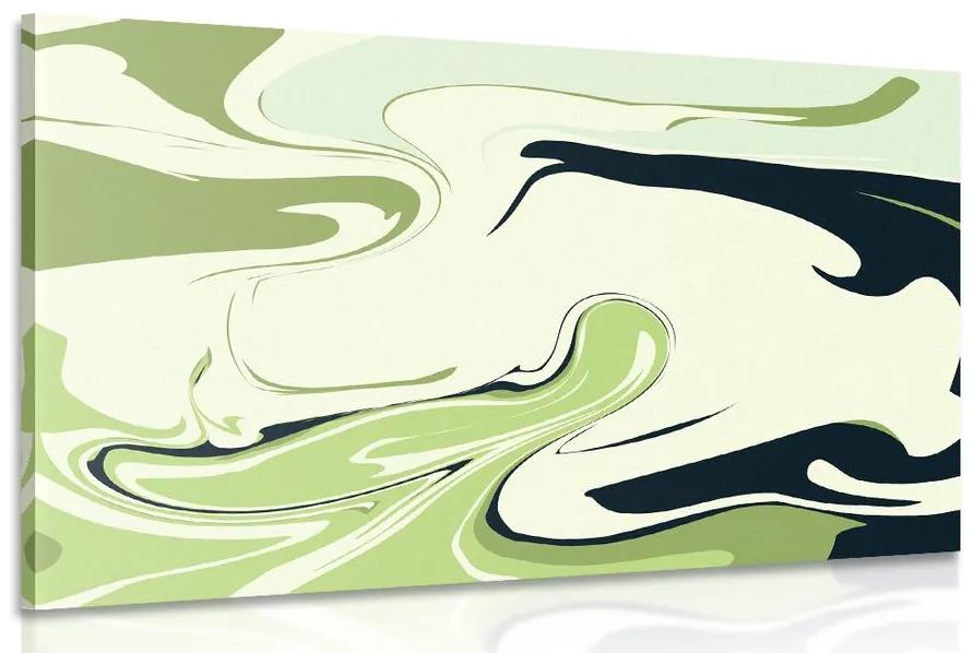 Obraz abstraktný zelený vzor Varianta: 90x60