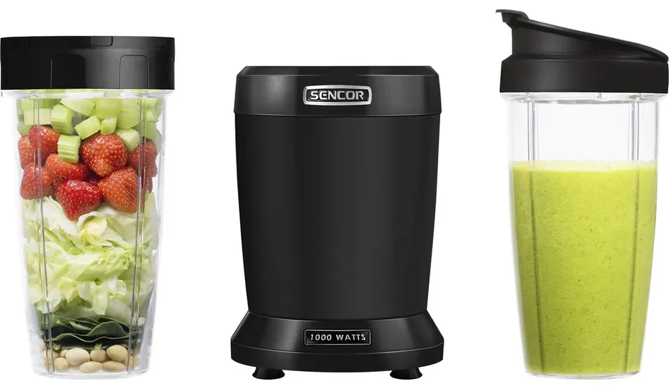 Sencor SNB 4301RD nutri mixér, čierna