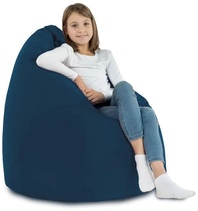 Sedací vak Bag Sako XL plyš Farba: 18. Tm. modrý