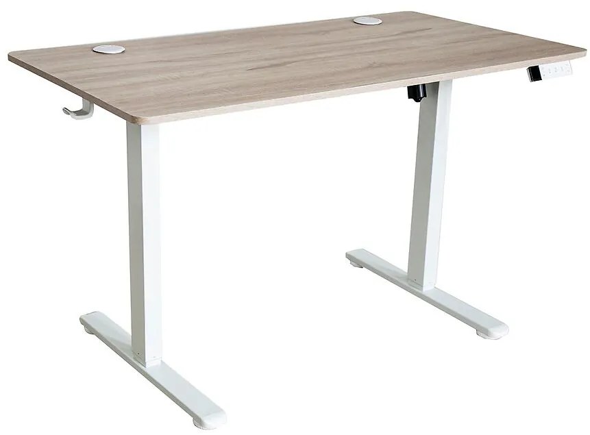 Elektrický stôl Seville 12531 sonoma/biela