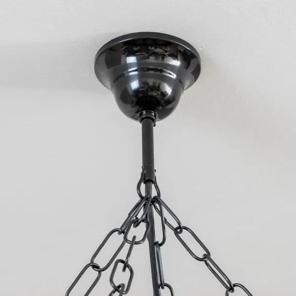 Brilagi - Luster na reťazi ROATA 8xE14/40W/230V pr. 70 cm buk/orech