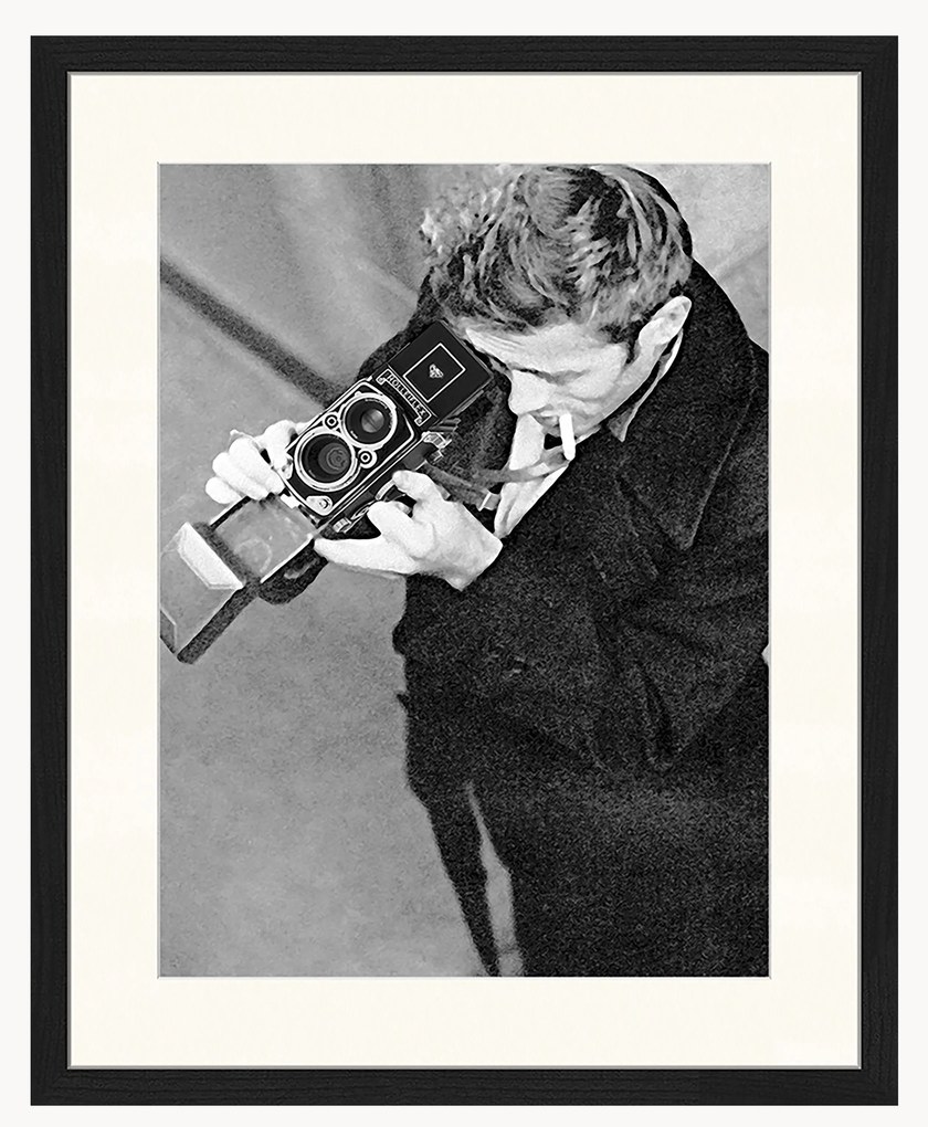 Fotografia's rámom James Dean with Camera