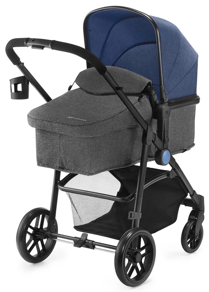 Kombinovaný kočík Kinderkraft Juli 3v1 - Denim