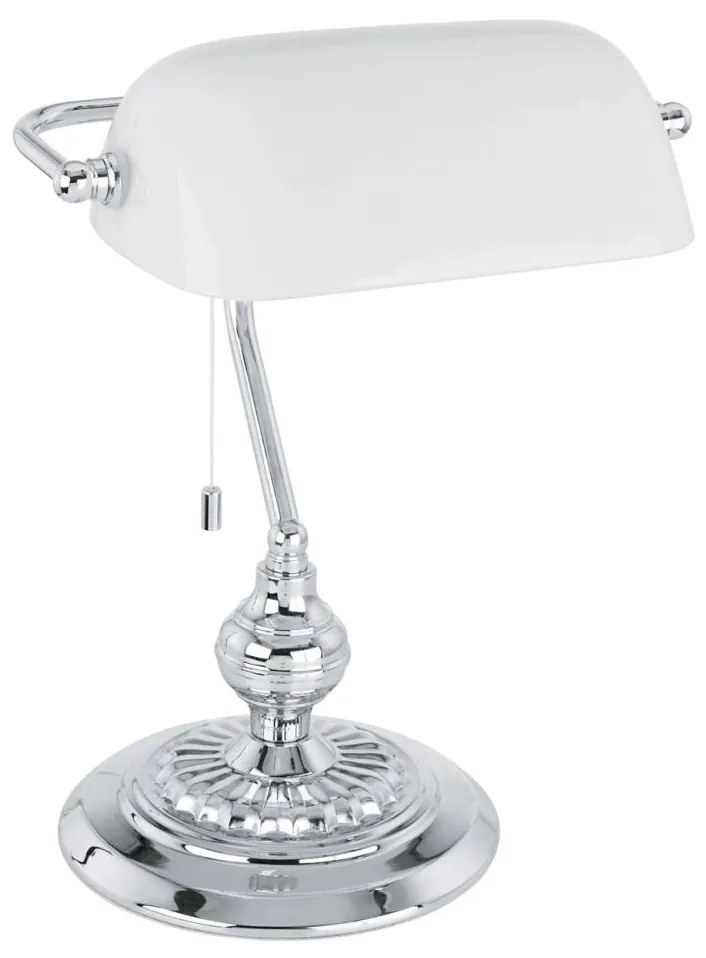 Eglo Eglo 90968 - Stolná lampa BANKER E27/60W EG90968