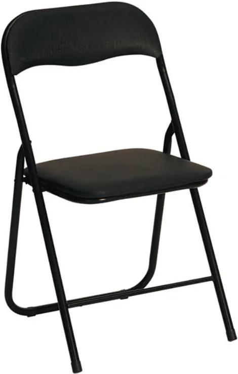 Kovová stolička K5 Halmar černá