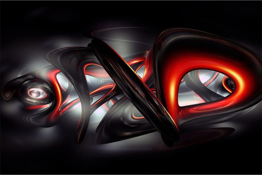 Obraz abstrakcie (90x60 cm)