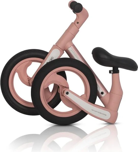 Detský balančný bicykel CIAO ROSE GOLD