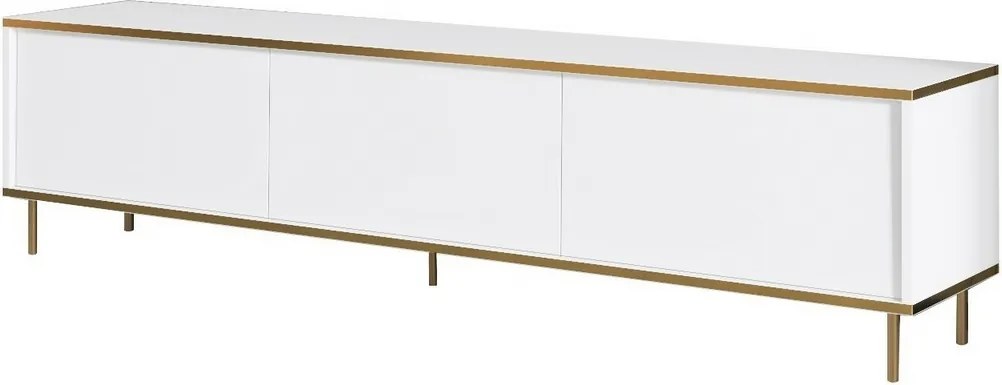 Imaj Biely a zlatý TV stojan