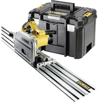 Ponorná kotúčová píla DeWalt DWS520KTR-QS, 1300W s 1,5 m vodiacou lištou DWS5022