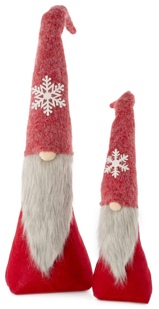 VIANOČNÁ FIGÚRKA MANIKIN 62 CM ČERVENÁ