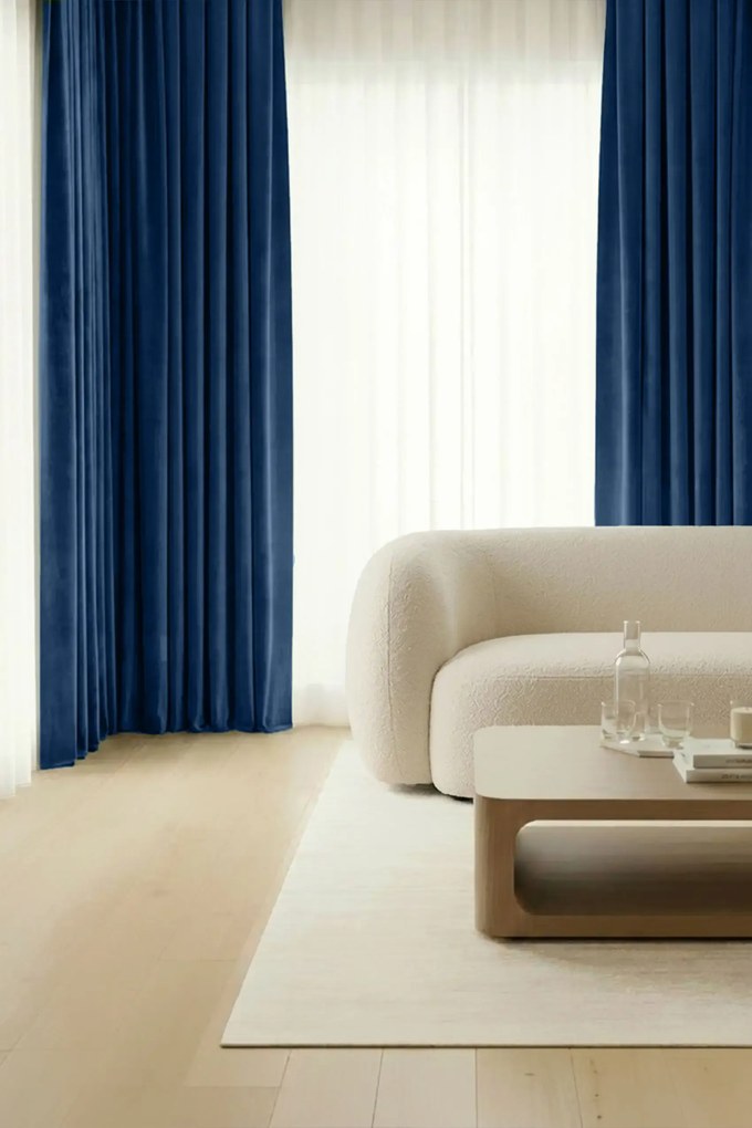 Velúrový záves SOFT VELVET granátový Rozmer: 140x270 cm