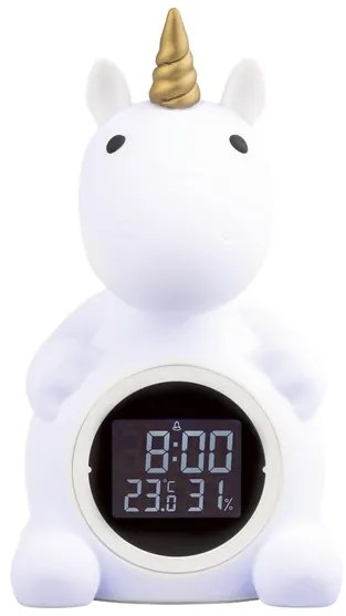 AURIOL® Budík s ukazovateľom ovzdušia miestnosti (jednorožec) (100354175)