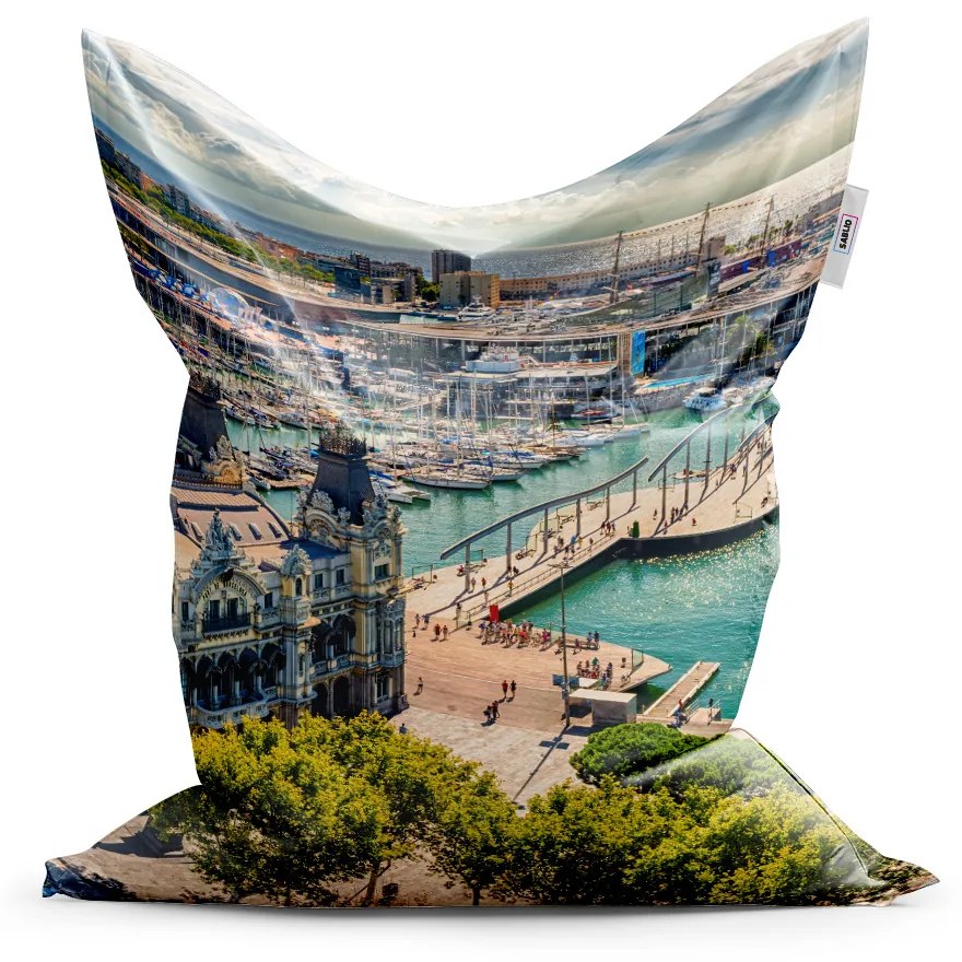 Sablio Sedací vak Classic Barcelona Prístav - 150x100 cm