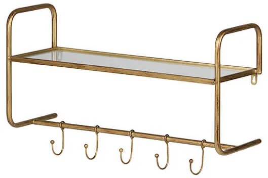 Hatstand vešiak mosadz