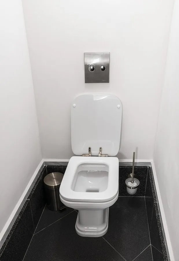 Kerasan Kerasan, WALDORF WC sedátko, Soft Close, biela/chróm, 418801