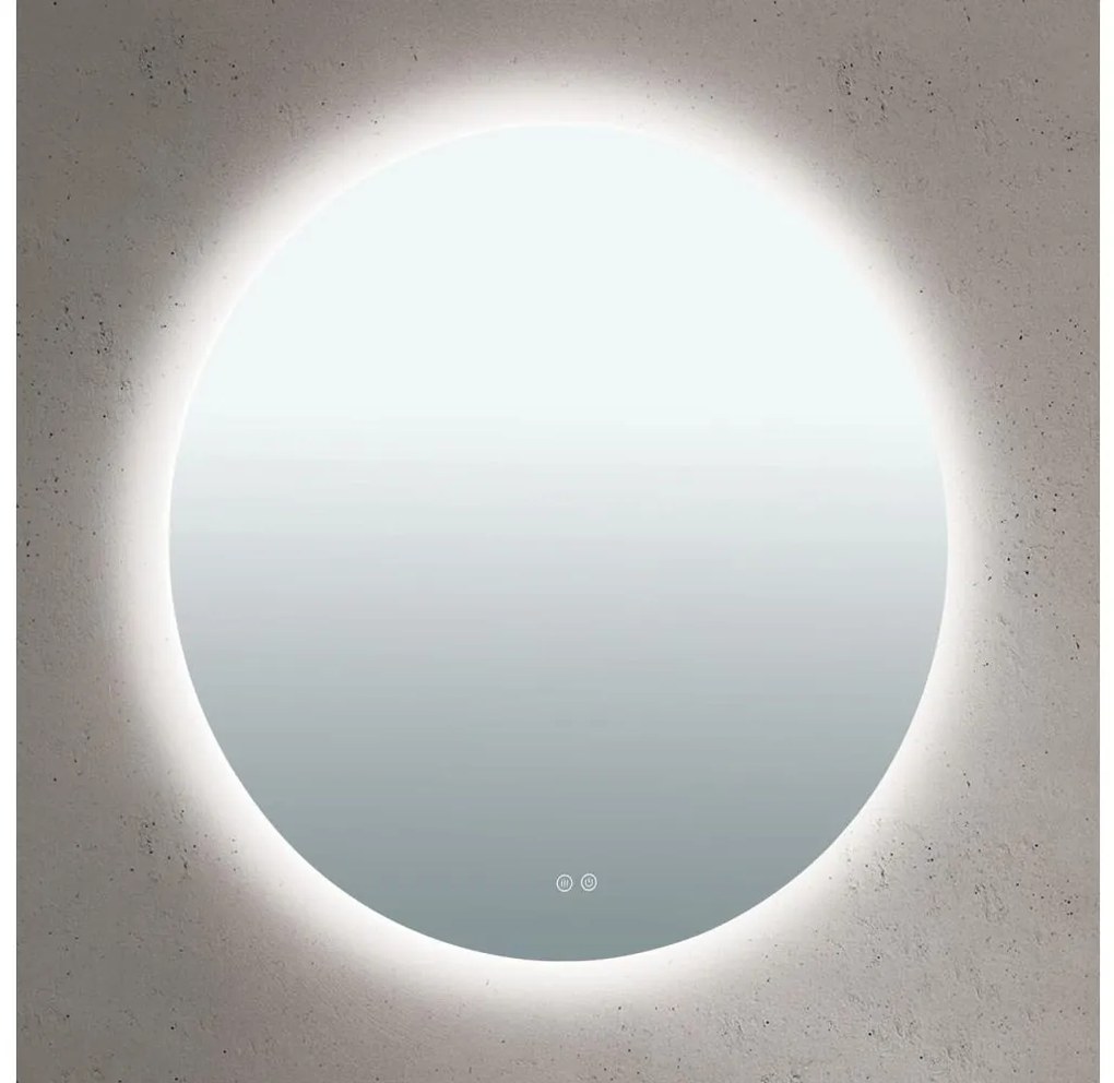 Orion - LED zrkadlo s podsvietením FOCUS LED/27W/230V 3000/4200/6000K pr. 80 cm IP44