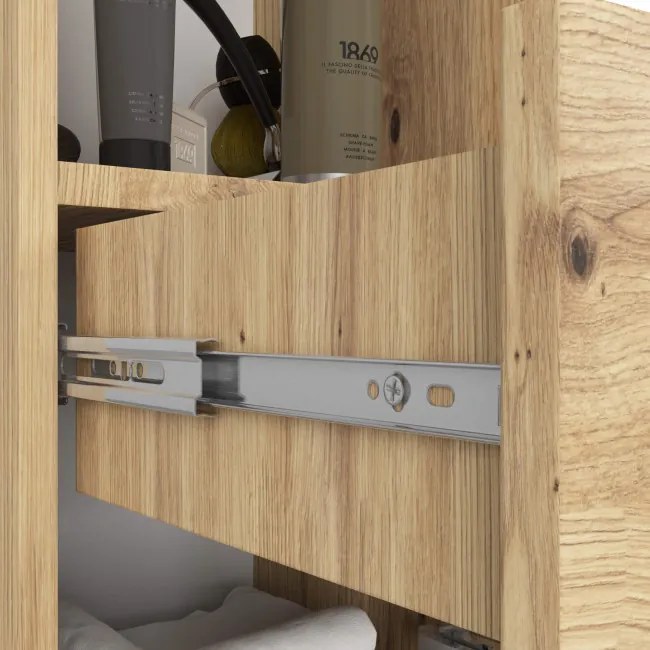 Kúpeľňová skrinka FIN SLIDE 30 2D 1SZ 1W PK artisan