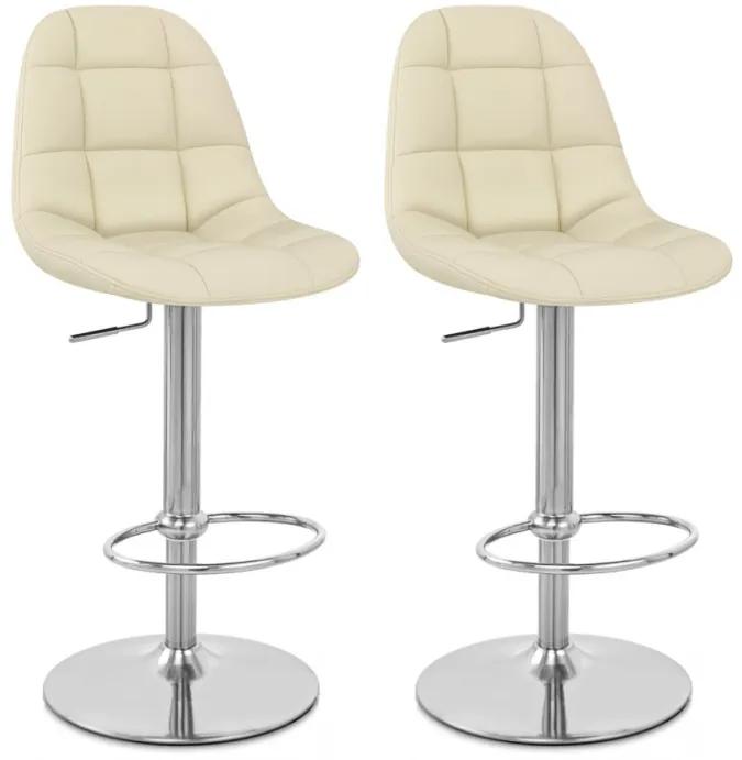 2x Barová stolička Hawaj CL-8023 | krémová