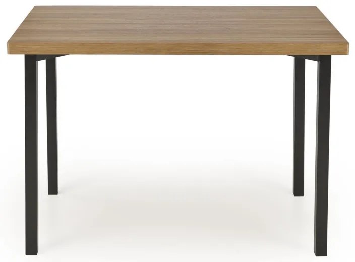 Jedálenský set Milton dub prírodný/čierny
