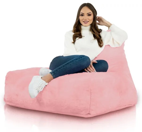 Kreslo Bali yeti ružové