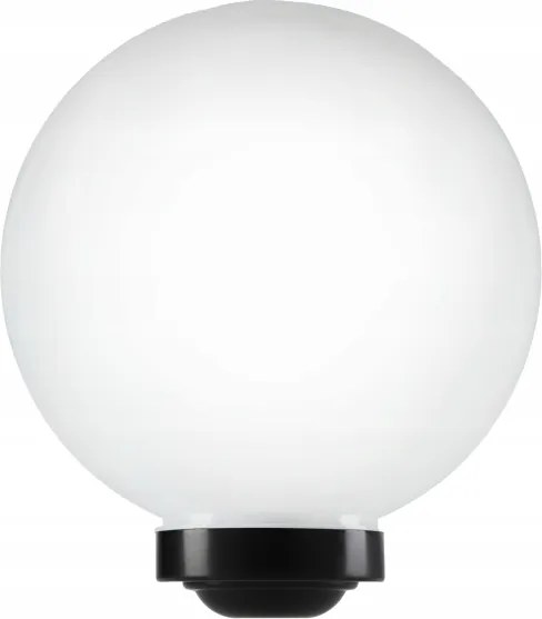 LED solárna lampa LED/1,2V 6500K 200 mAh pr. 30 cm IP44 biela/čierna