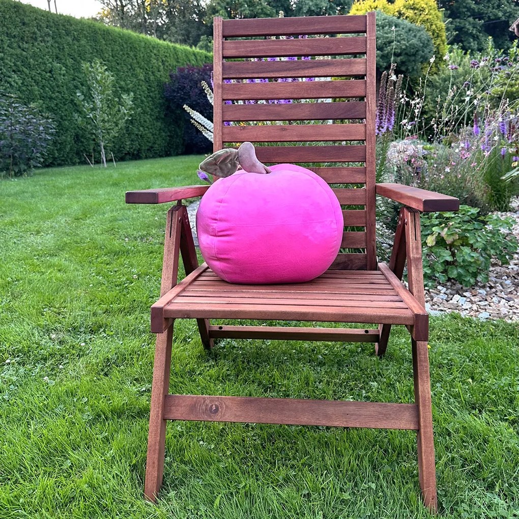 Vankúšik Squish Broskyňa Malvína, 35 x 35 x 35 cm