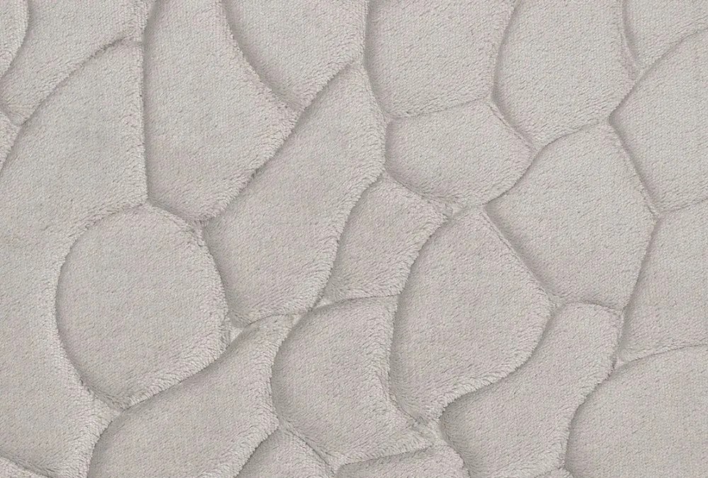 BO-MA, Protišmyková kúpeľňová predložka 3D 133 sand, 50x80, šedá, kúpeľňa