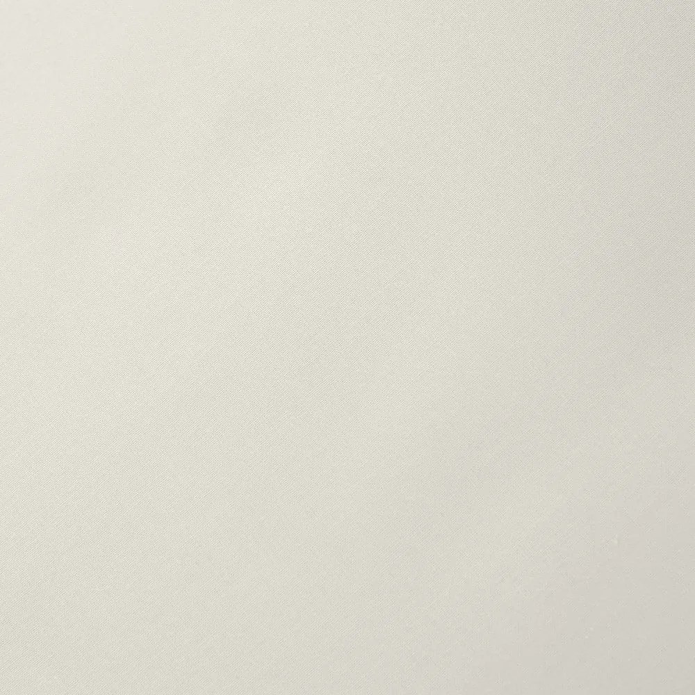 Krémová napínacia plachta z bavlneného perkálu 150x200 cm Cotton Percale – Bianca