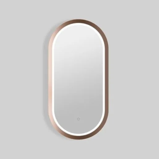 Zrkadlo so senzorom SAT Aurum 40x80 cm rose gold SATZAUR4080BRG