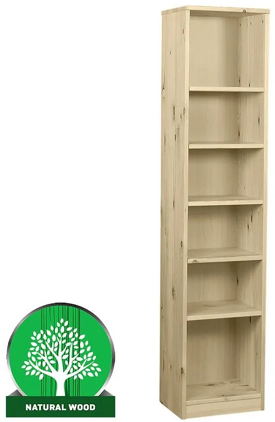 Regál eko  vysoký 180 borovica surová