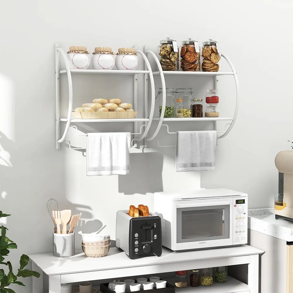 Nástenný držiak na uteráky