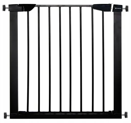 SPRINGOS Detská zábrana nastaviteľná 75-82 cm SPRINGOS BabyLock čierna