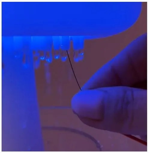Bestent Zvlhčovač vzduchu LED lampa Dažďové kvapky