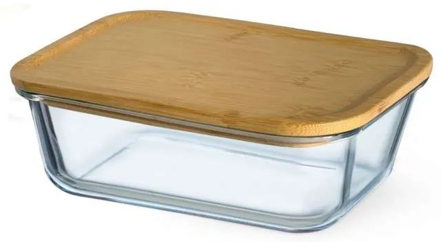 Simax dóza na potraviny s bambusovým vekom 0,85 l