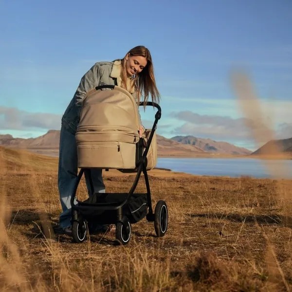 Lionelo - Kombinovaný kočík 2v1 MERIL Beige Sand