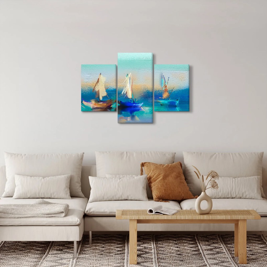 Obraz - Obraz krajiny, maľba (90x60 cm)