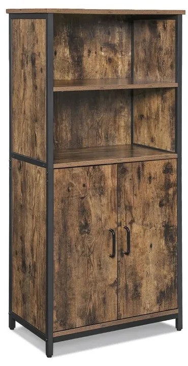 Úložná skrinka s policami VASAGLE LSC66BX