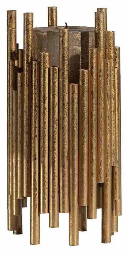 BEPUREHOME Svietnik Uneven hnedá 24 × 12 × 12 cm
