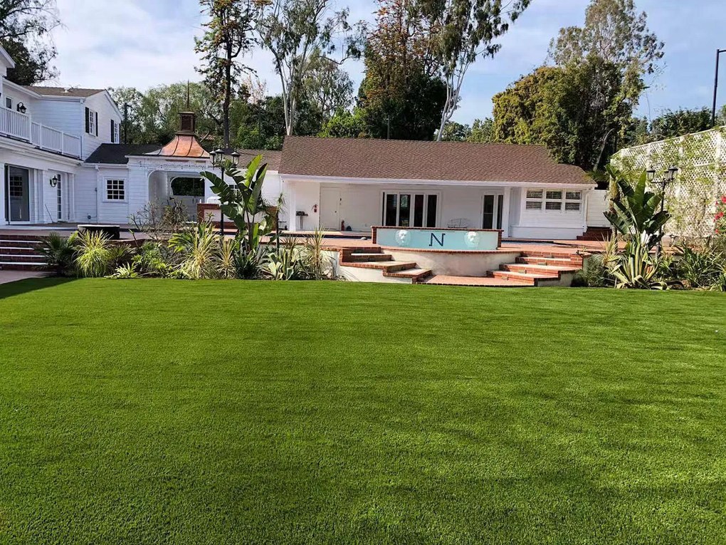 VASHOME EcoTurf umelý trávnik v rolke, DIY, hustý, sýty, realistický, hrúbka 35 mm, 2×5 m (10 m²)