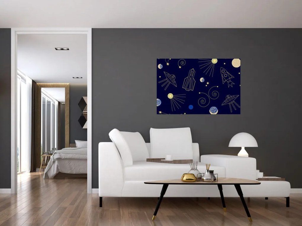 Obraz - Vesmír (90x60 cm)