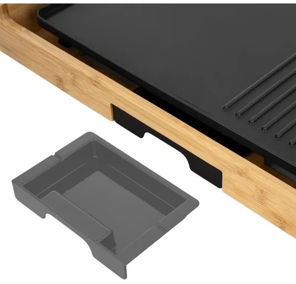 Sencor - Stolný elektrický gril 1800W/230V bambus