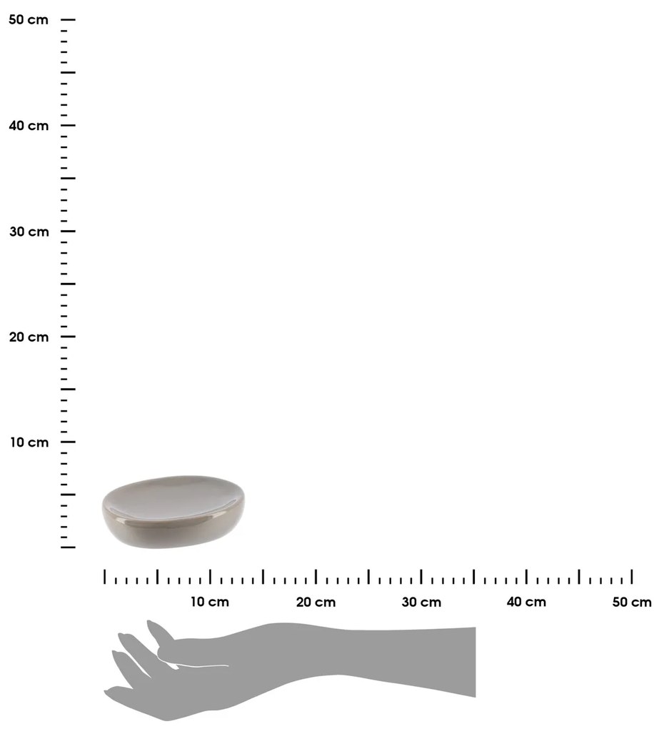 Miska na mydlo Olivon, béžová