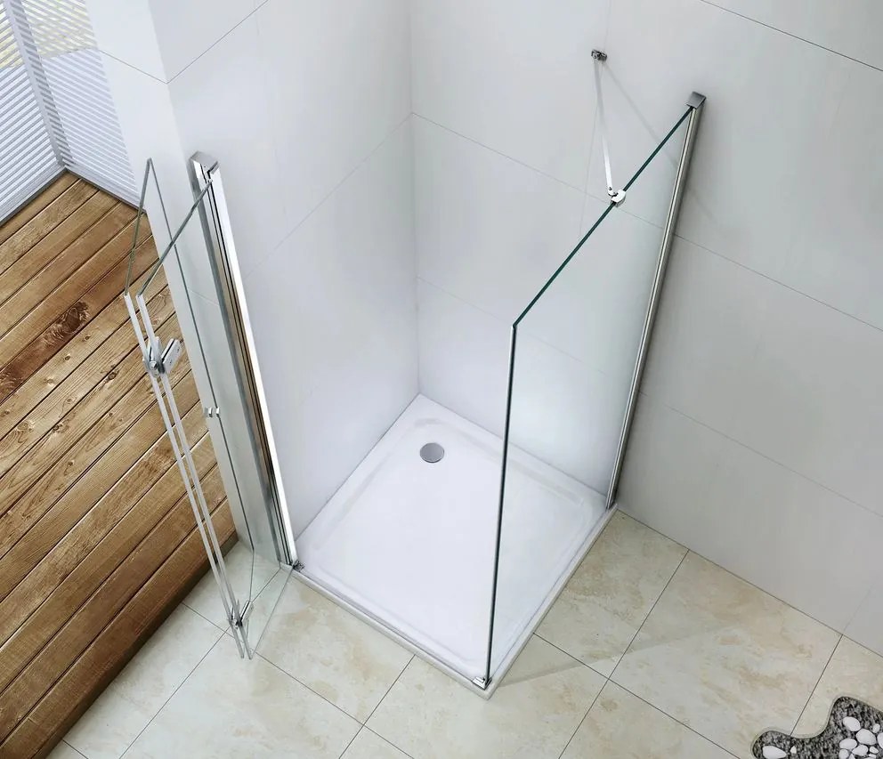 Mexen Lima sprchovací kút 65x50cm, 6mm sklo, chrómový profil-číre sklo, 856-065-050-01-00