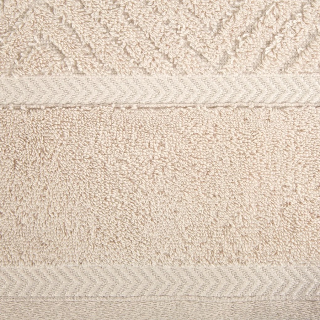 BAVLNENÝ UTERÁK KALIA3 SADA 6KS 50X90 CM BÉŽOVÁ