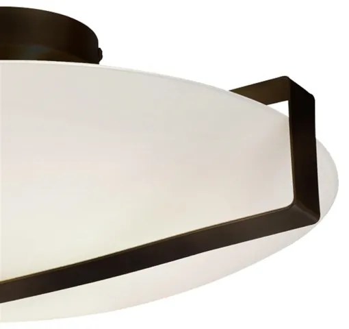 Searchlight 73990-3BK - Stropné svietidlo SUNDIAL 3xE27/40W/230V čierne