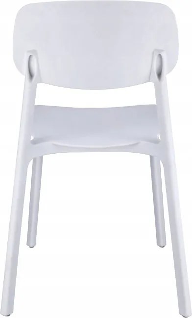 Plastová stolička LARA biela