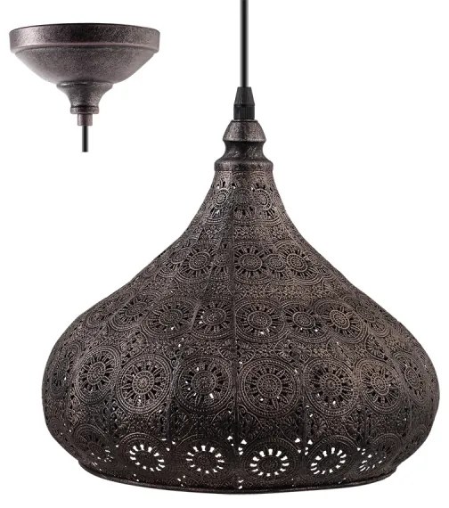 Eglo 49714 - Závesné svietidlo MELILLA 1xE27/60W