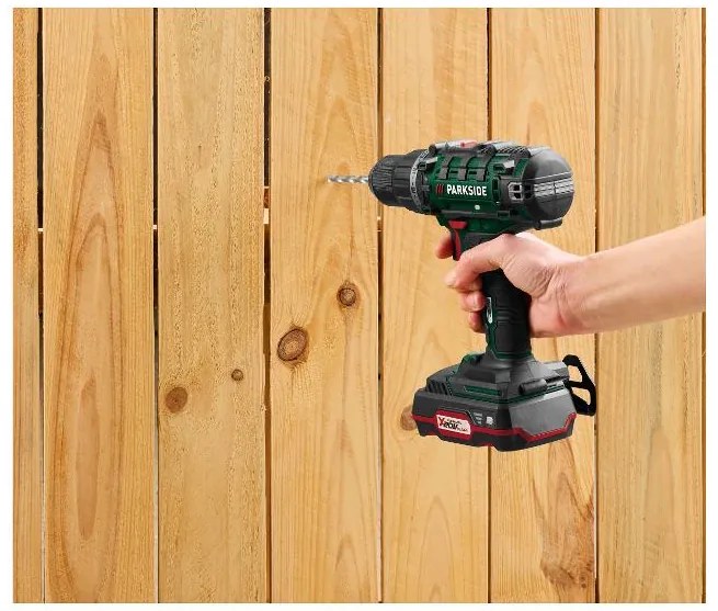 Parkside® Aku vŕtací skrutkovač 20 V Pabs 20-Li G8 (100394417)