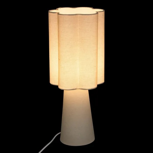 Atmosphera - Stolná lampa BLANCA 1xE27/25W/230V krémová
